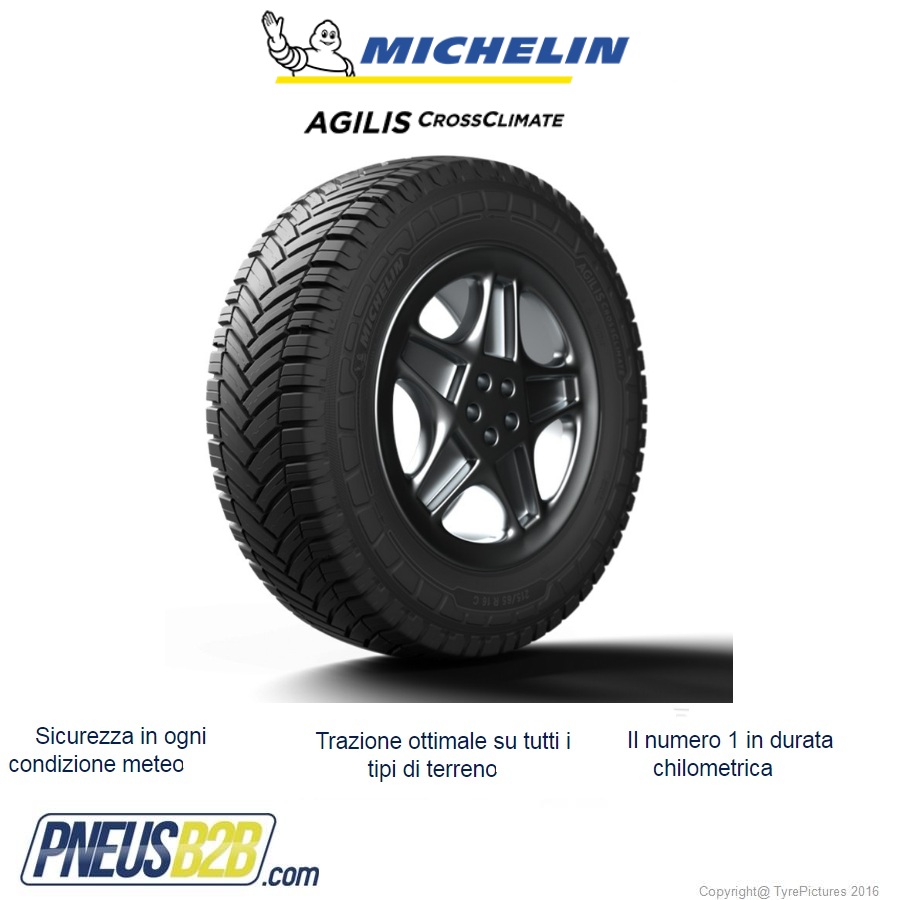 02068.jpg MICHELIN - 195/ 75 R 16 C AGILIS CROSSCLIMATE TL 110 108 R - immagine 1
