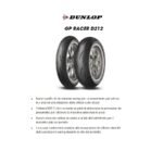 DUNLOP - 120/ 70 ZR 17 GP RACER D212 M TL (58W )