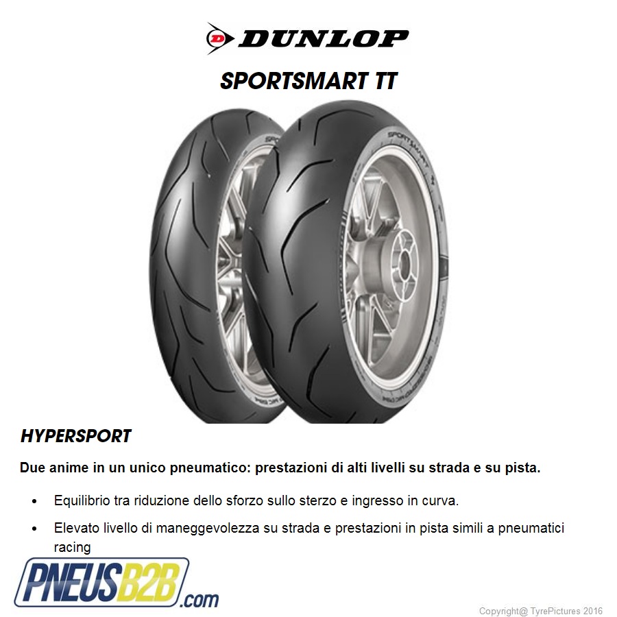 01964.jpg DUNLOP - 180/ 55 ZR 17 SPORTSMART TT TL (73W ) - immagine 1